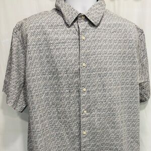 Cremieux Classics Pattern Short Sleeve Shirt Men XX-Large